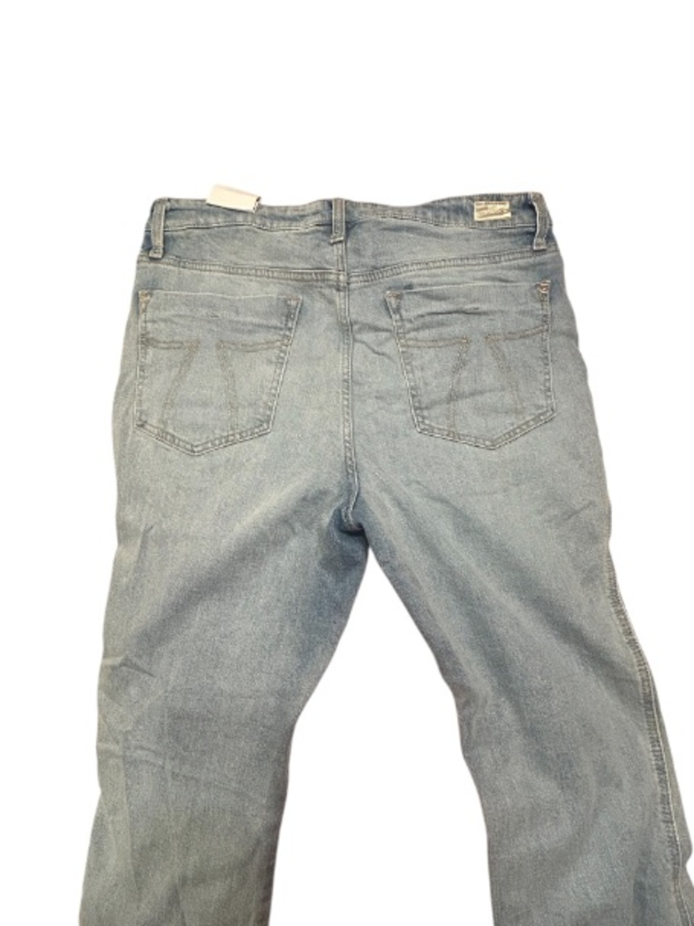 Women's Straight Leg Jeans in Faded Blue - Picture 4 of 5